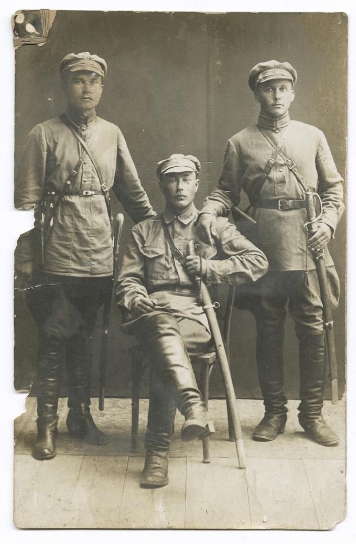 Three soldiers