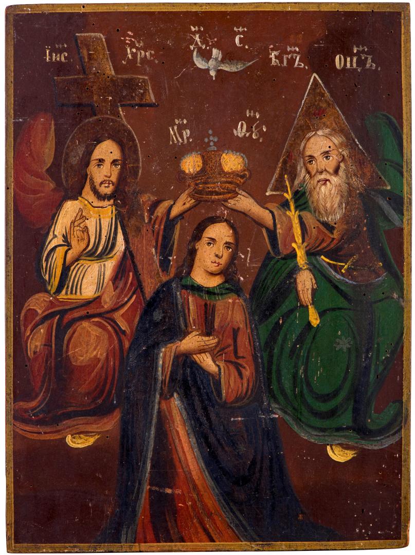 Icon 'Coronation of Mary'