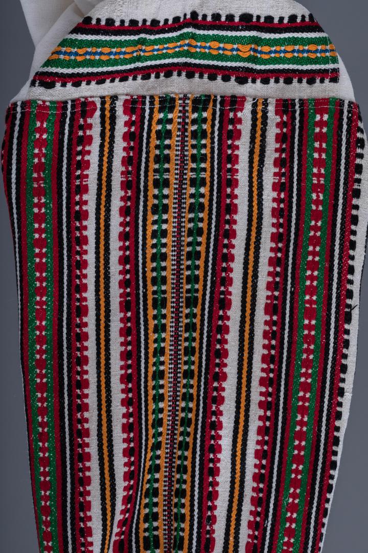 Women's woven and embroidered shirt