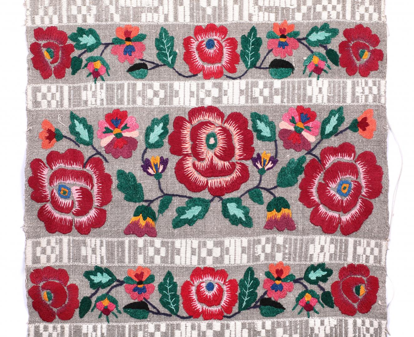 Woven and embroidered rushnyk (towel)