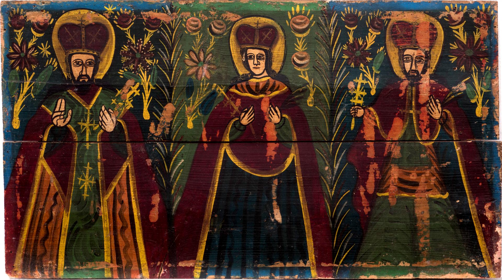 Icon 'Three saints'