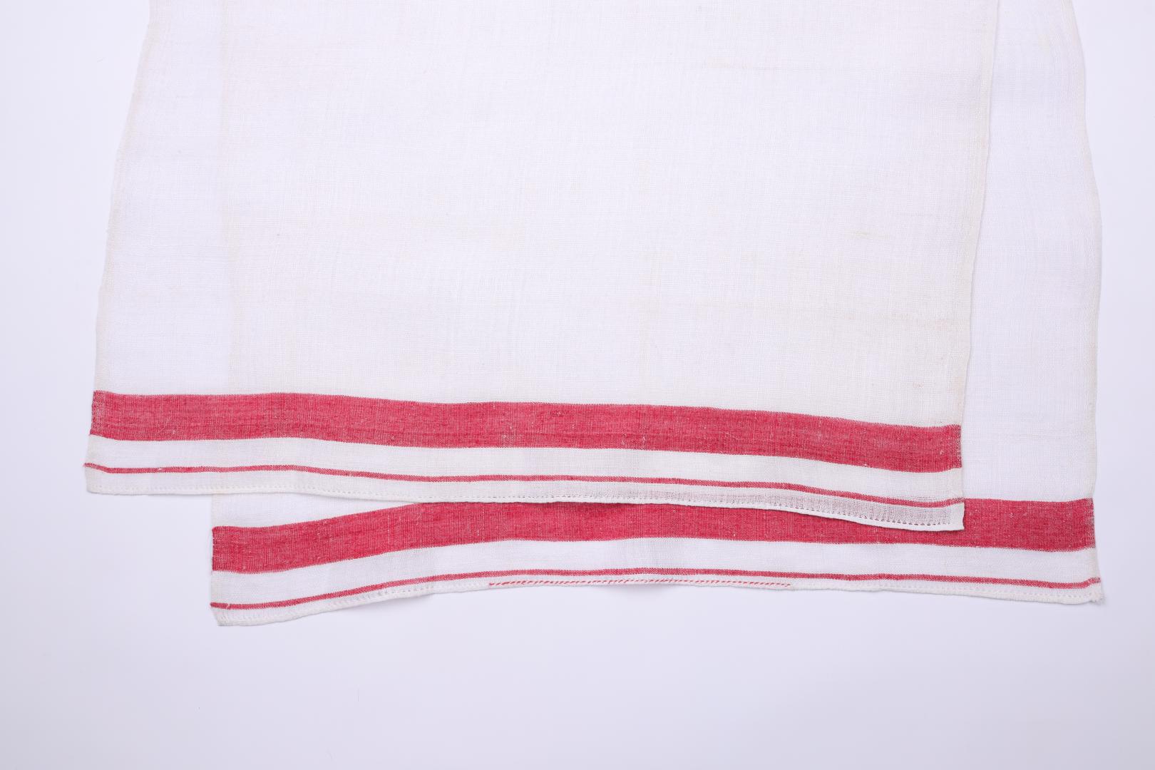 Home-woven scarf made of serpanok (a light gauzey material)