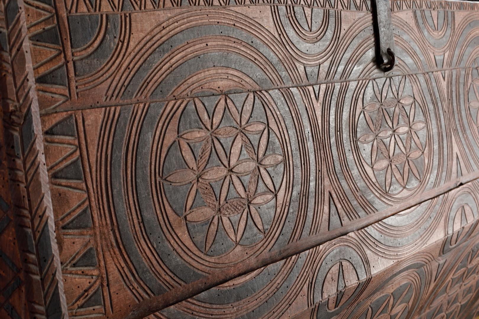 Carved chest