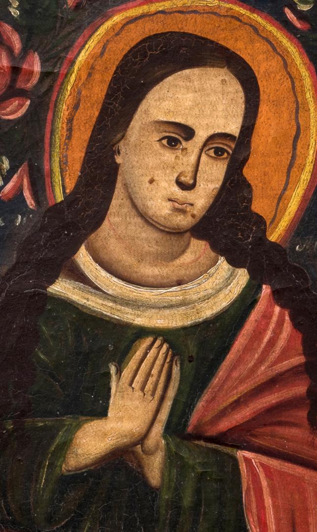 Icon 'St. Nicholas, St. Mary Magdalene, St. Catherine'