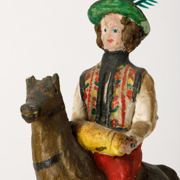 Sculpture 'Hutsul on horseback'