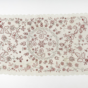 Embroidered tablecloth