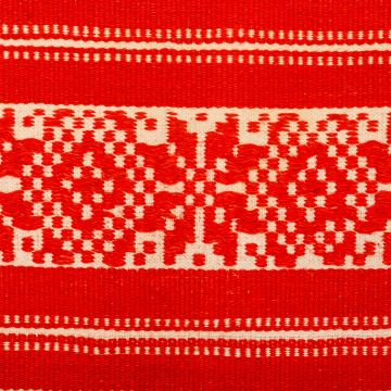 Woven rushnyk (towel) from Bohuslav