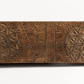 Carved icon shelf