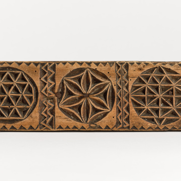 Carved icon shelf