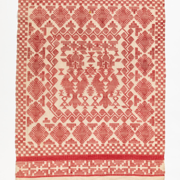Woven rushnyk (towel) from Krolevets