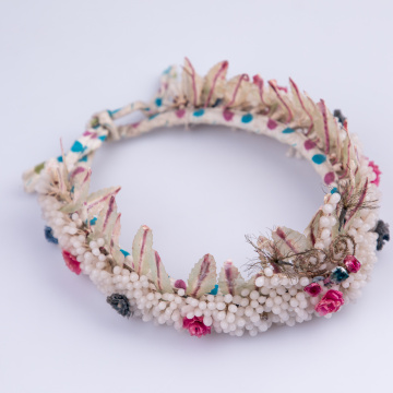 Wedding flower crown