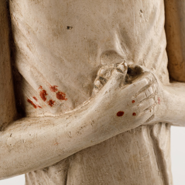 Wooden sculpture 'Savior'