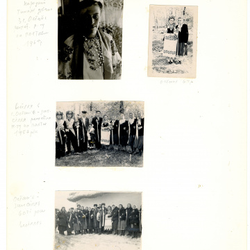 The historical ethnographic art album by Ivan Honchar 'Ukraine and Ukrainians'. Volume 'Poltava region'