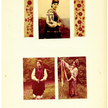 The historical ethnographic art album by Ivan Honchar 'Ukraine and Ukrainians'. Volume 'Poltava region'