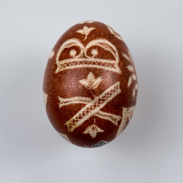 Driapanka (etched pysanka)