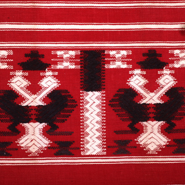 Woven rushnyk (towel) from Krolevets