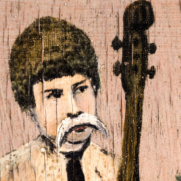 Listening to the bandura player