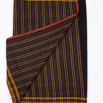 Woven wrap skirt