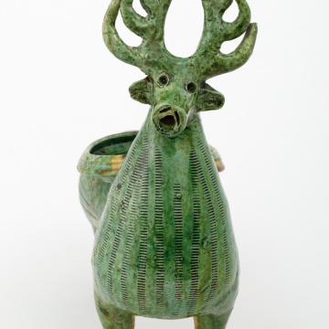 Flowerpot stand 'Deer'
