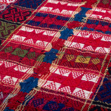 Full plakhta (long woven skirt)
