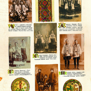 The historical ethnographic art album by Ivan Honchar 'Ukraine and Ukrainians'. Volume 'Galicia. Lviv, Ivano-Frankivsk and Ternopil regions'