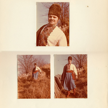 The historical ethnographic art album by Ivan Honchar 'Ukraine and Ukrainians'. Volume 'Left-bank Kyiv region'