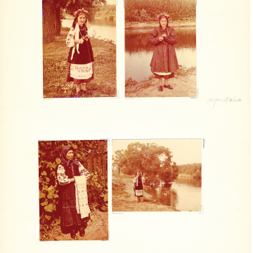 The historical ethnographic art album by Ivan Honchar 'Ukraine and Ukrainians'. Volume 'Slobozhanshchyna, Sumy region'