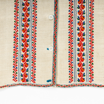 Embroidered women's kabat (jacket)