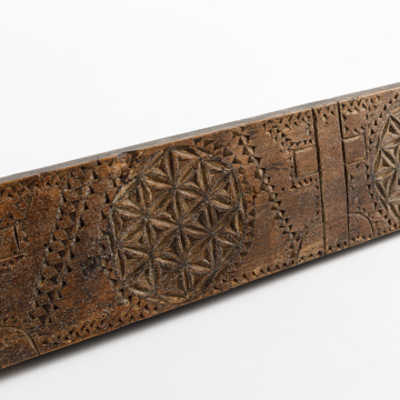 Carved icon shelf