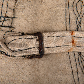 Pants made of white cloth