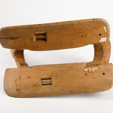 Carved saddle 
