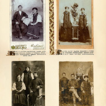 The historical ethnographic art album by Ivan Honchar 'Ukraine and Ukrainians'. Volume 'Left-bank Kyiv region'