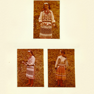 The historical ethnographic art album by Ivan Honchar 'Ukraine and Ukrainians'. Volume 'Galicia. Lviv, Ivano-Frankivsk and Ternopil regions'