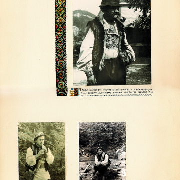 The historical ethnographic art album by Ivan Honchar 'Ukraine and Ukrainians'. Volume 'Galicia. Lviv, Ivano-Frankivsk and Ternopil regions'
