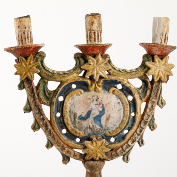 Candelabra with three arms