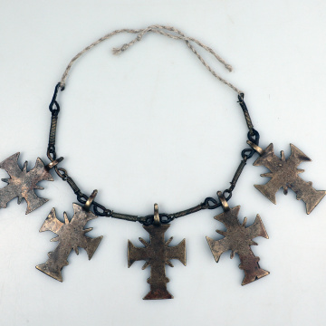 Zharda (necklace of etched metal pandants)