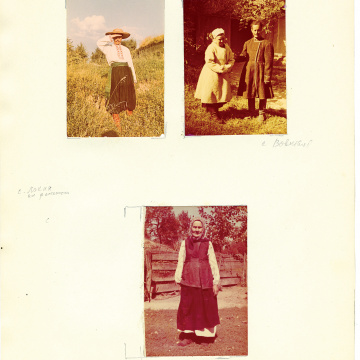 The historical ethnographic art album by Ivan Honchar 'Ukraine and Ukrainians'. Volume 'Slobozhanshchyna, Sumy region'