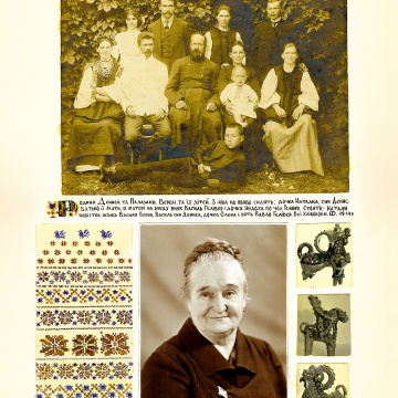 The historical ethnographic art album by Ivan Honchar 'Ukraine and Ukrainians'. Volume 'Poltava region'